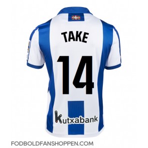 Real Sociedad Takefusa Kubo #14 Hjemmebanetrøje 2024-25 Kortærmet